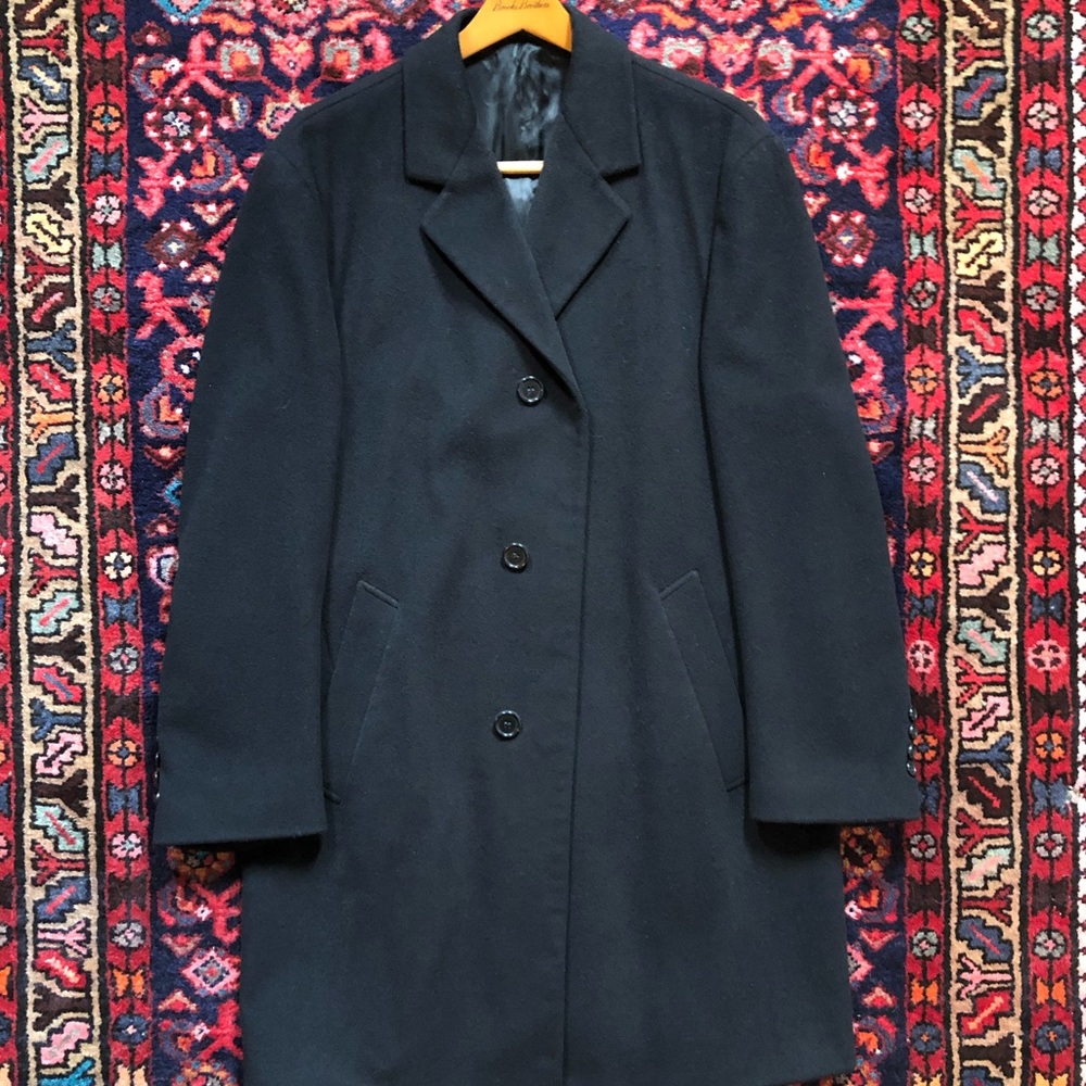 Brooks Brothers 3-Button Topcoat - Medium Length